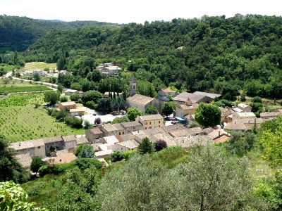 Entrechaux Vue d'ensemble 11