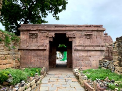 Entrance, Navabrahma temples site, Alampur, Telangana - 02