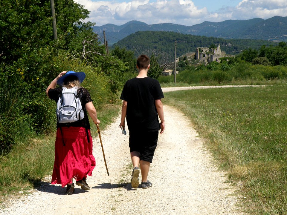Entrechaux Plateau de Talès 2