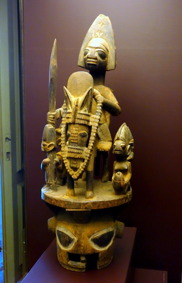 Epa mask - Yoruba, Nigeria - Royal Museum for Central Africa - DSC06628