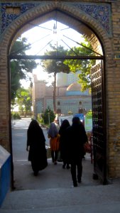 Enterance of Mahruq mosque - Nishapur - Morning007