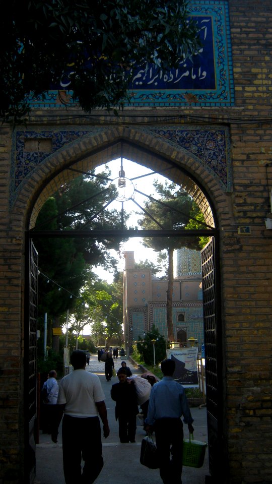 Enterance of Mahruq mosque - Nishapur - Morning004