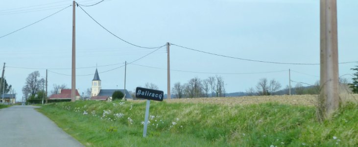 Entrée dans Baliracq