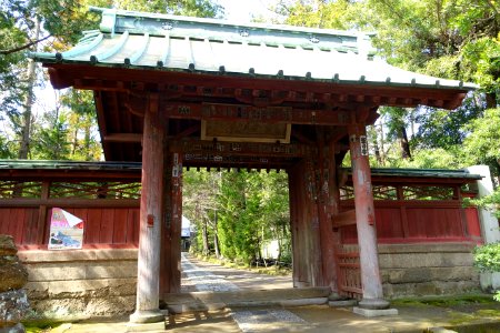 Entry gate - Jufukuji - Kamakura, Kanagawa, Japan - DSC07937