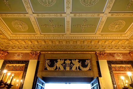 Entry hall ceiling - Vizcaya Museum and Gardens - Miami, Florida - DSC08296