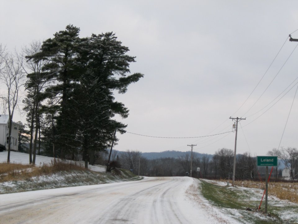 Entering Leland on CTH C