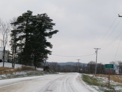 Entering Leland on CTH C