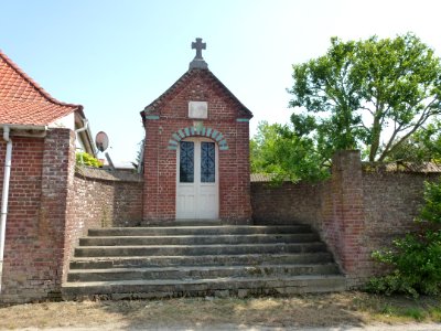 Enguinegatte (Pas-de-Calais, Fr) oratoire N.D. de Lourdes