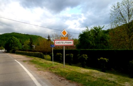 Entrée dans Castelfranc