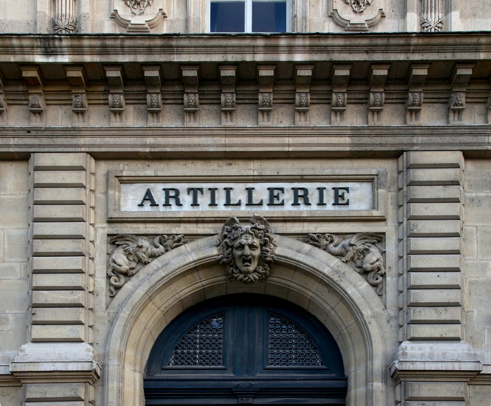 Entrée artillerie Ecole Militaire