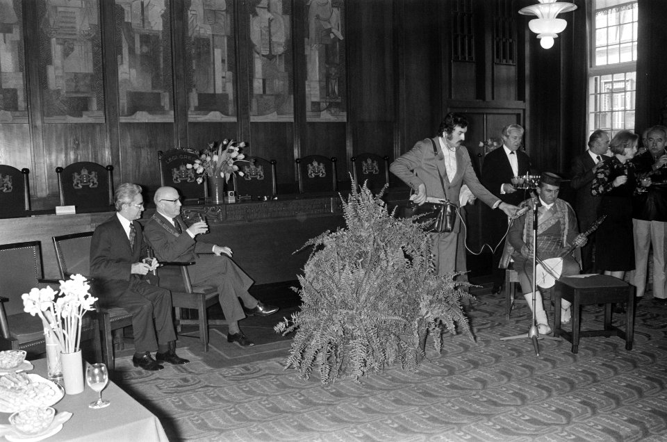 Ensembles, ontvangsten, burgemeesters, stadhuizen, Bestanddeelnr 927-8981