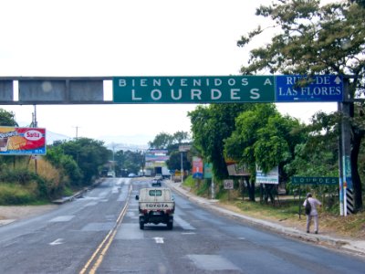 Entrada de Lourdes, Colon, La Libertad, El Salvador