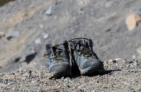 Hiking boots gray news gray new photo