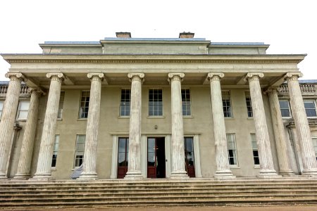 Entrance portico - Shugborough Hall - Staffordshire, England - DSC00140