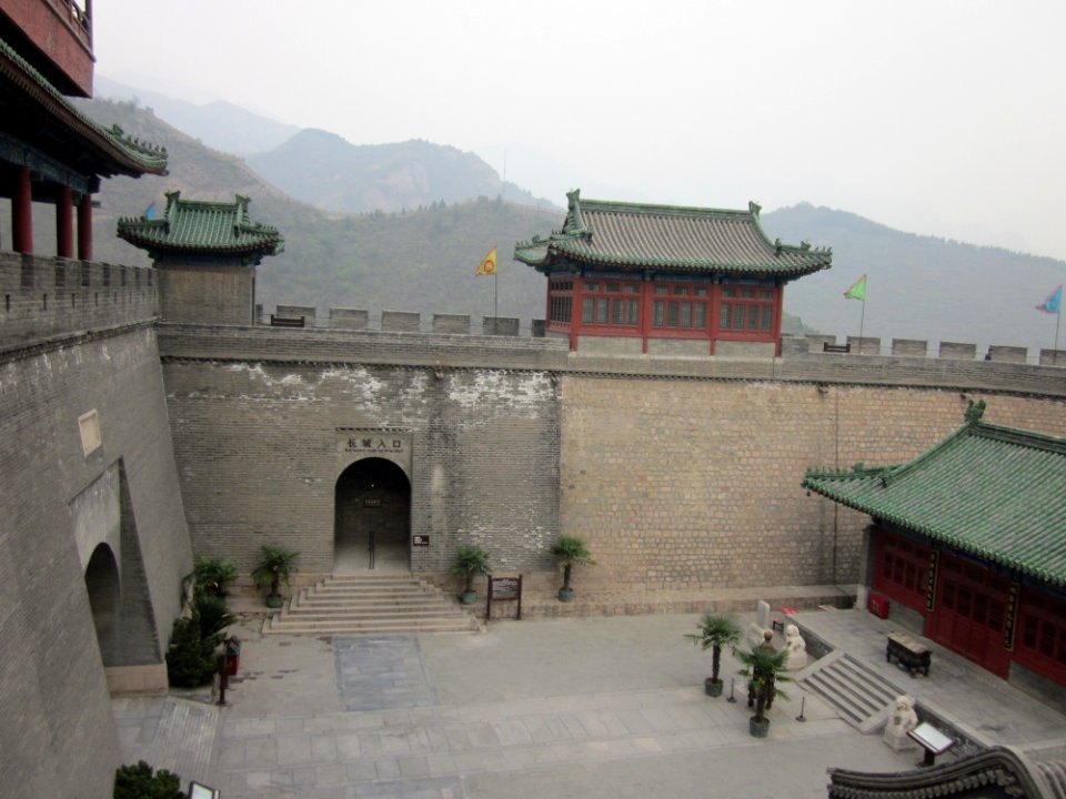 Entrance of the Great Wall of China at Juyong Pass