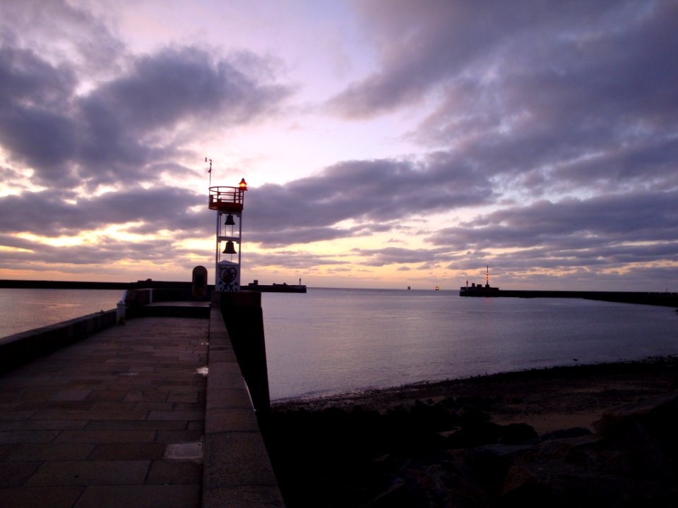 Entrée Du Port Du Havre Au Couché Du Soleil (237204261)
