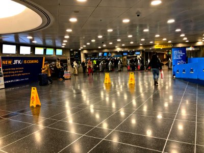 Entrance to JFK Airtrain at Jamaica Station