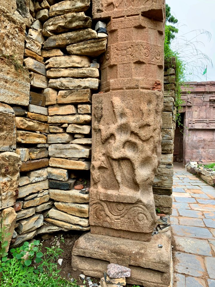 Entrance, Navabrahma temples site, Alampur, Telangana - 06