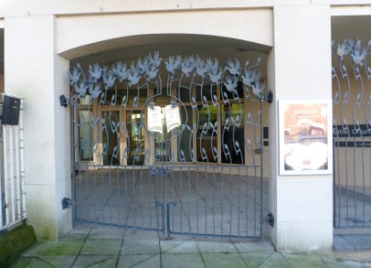 Entrance to Ebenezer Reformed Baptist Church, Richmond Street, Brighton (January 2014)