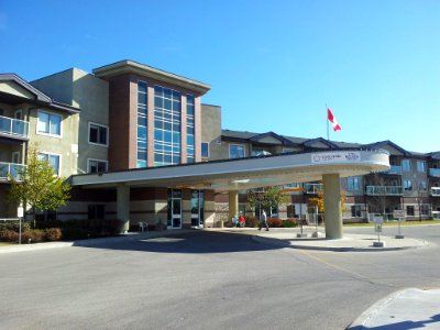 Entrance to Concordia Village I, 1125 Molson St, Winnipeg, Manitoba