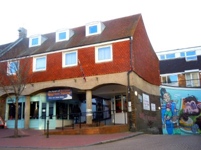 Entrance to Brighton Square, The Lanes, Brighton (April 2015)