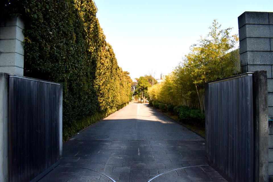 Entrance to ryotei restaurant "Arisugawa Shimizu"