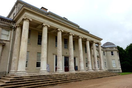 Entrance portico - Shugborough Hall - Staffordshire, England - DSC00047