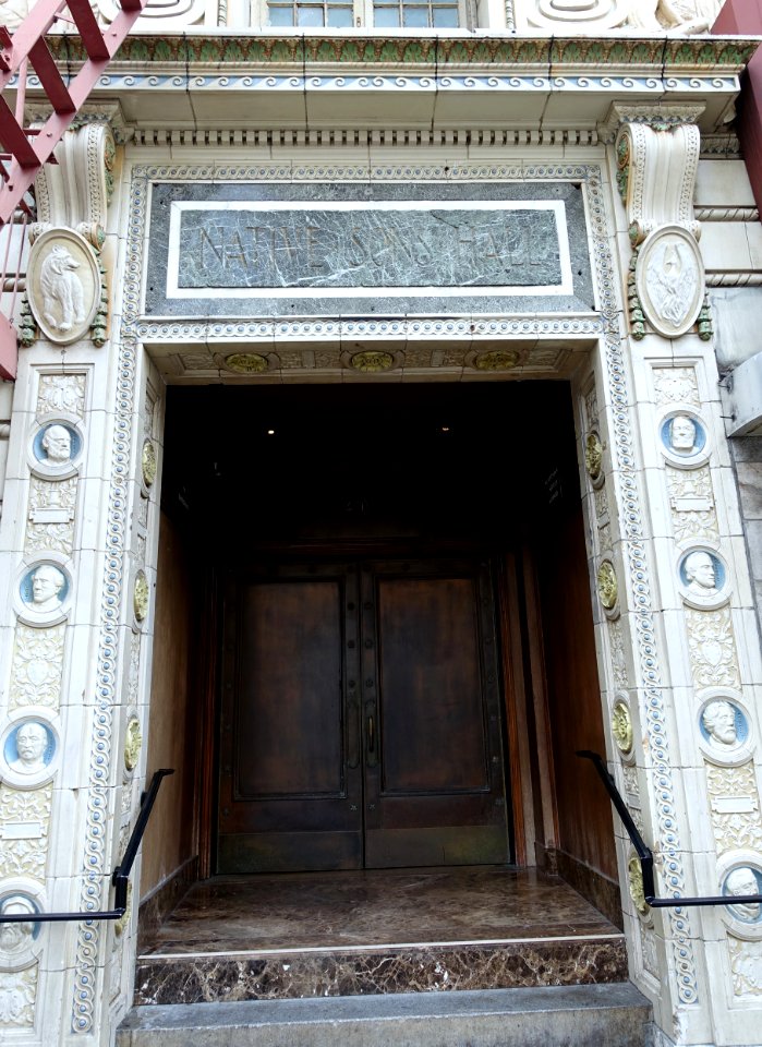 Entryway - Native Sons Building - San Francisco, CA - DSC03974