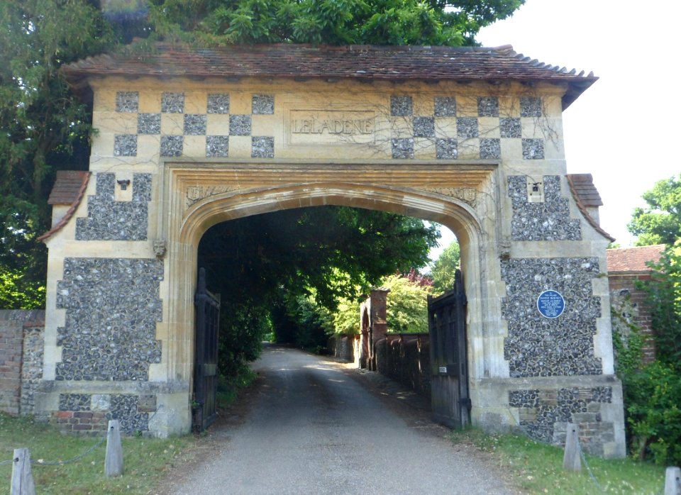 Entrance to Camilla Lacey, Camilla Drive, Westhumble (July 2013)