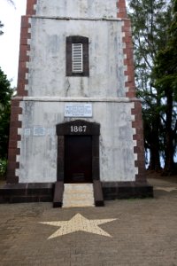 Entrance to Pointe Vénus Lighthouse