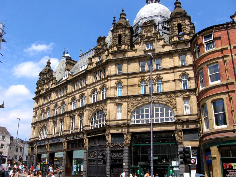Entrance to Leeds Market