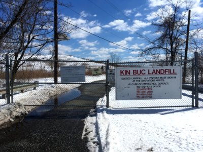 Entrance to Kin Buc Landfill