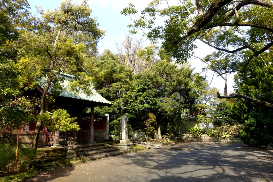 Entry gate - Jufukuji - Kamakura, Kanagawa, Japan - DSC07929