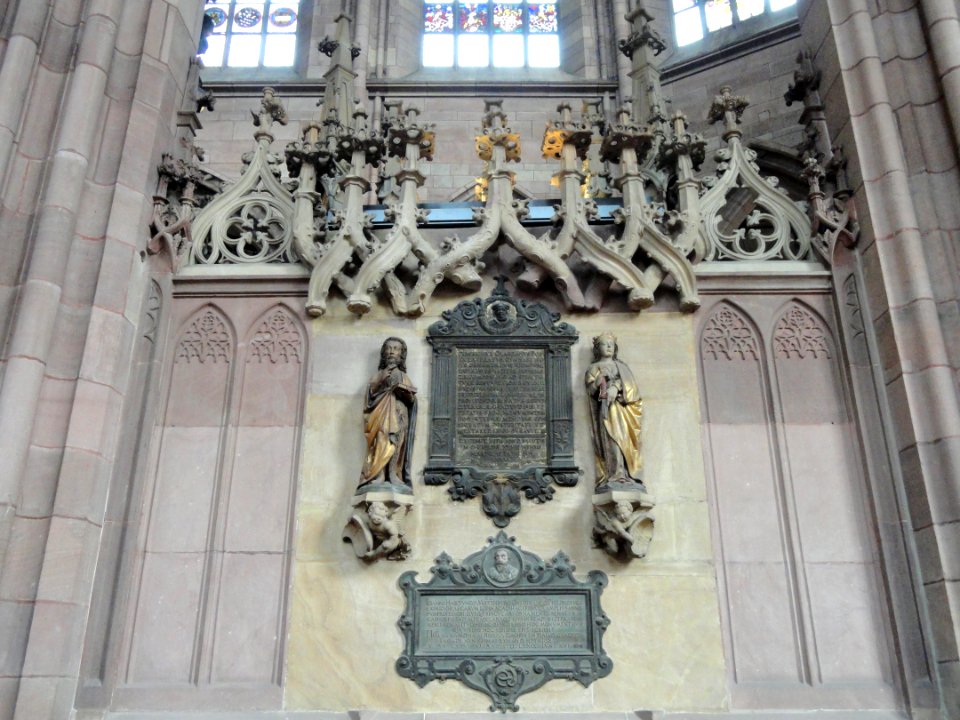 Epitaphs in Freiburg Minster - DSC06603