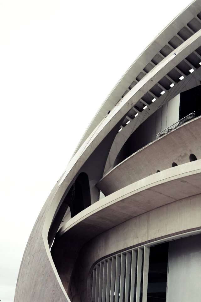 Architecture modern white