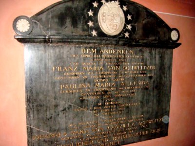Epitaph Schweitzer Frankfurter Dom1