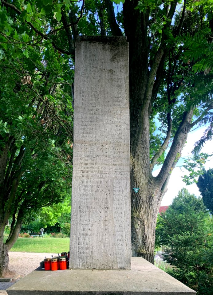Eppelheim, Friedhof, Gefallenendenkmal (2)
