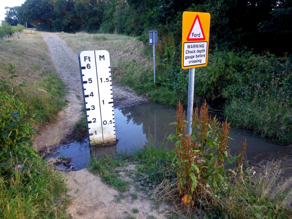 Equestrian ford, Bexhill to Hastings Greenway, Bexhill