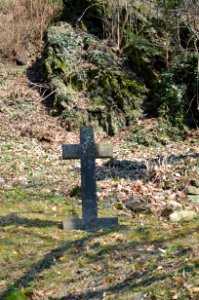 Eppstein, alter Friedhof, Grabkreuz photo