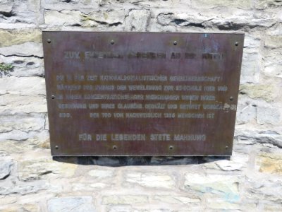 Erinnerungsstätte Wewelsburg 1933–1945 Mahnmal