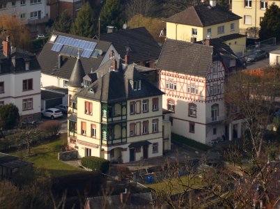 Eppstein, Mendelssohnstraße 17 und 19, vom Kaisertempel