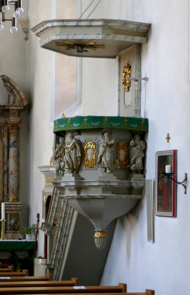 Erkeln - St. Petri Kettenfeier - Kanzel