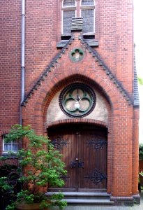 Erlöserkirche (Berlin-Mitte) Eingang westliches Treppenhaus