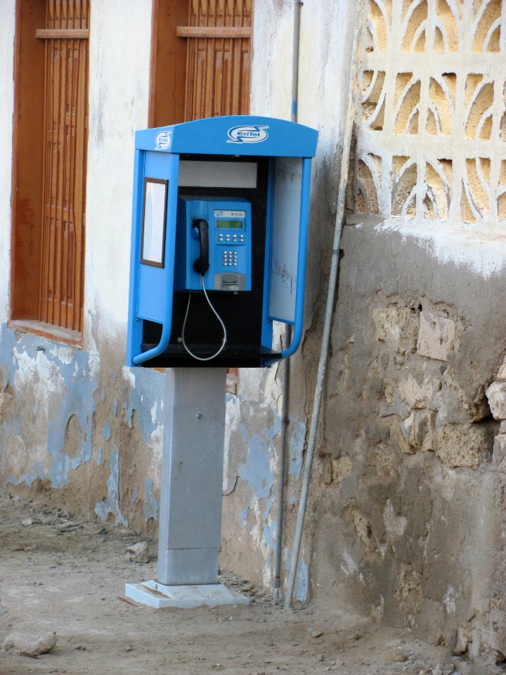 Eritrea Telefonzelle