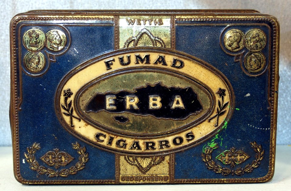 ERBA sigaren blik pic1