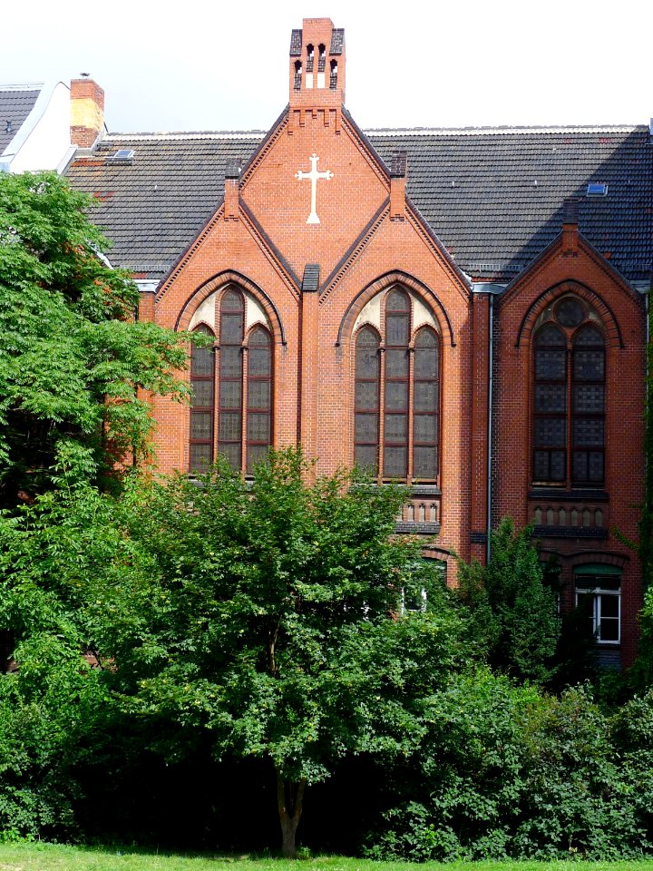 Erlöserkirche (Berlin-Mitte) Rückseite