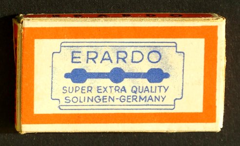 Erardo solingen rasor blades (back)