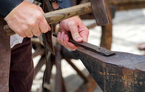 Metal iron middle ages