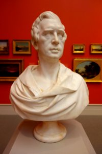 Erastus Corning I by Henry Kirke Brown, c. 1840, marble - Albany Institute of History and Art - DSC08031
