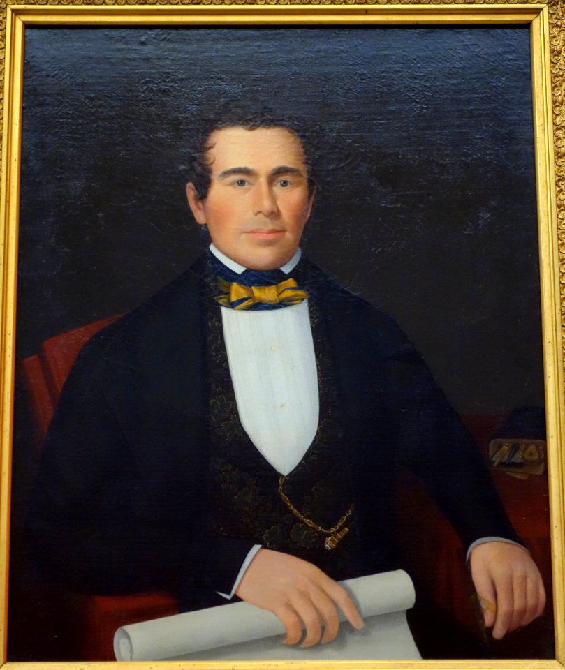Erastus Corning I by Charles Loring Elliott, 1864, oil on canvas - Albany Institute of History and Art - DSC08115